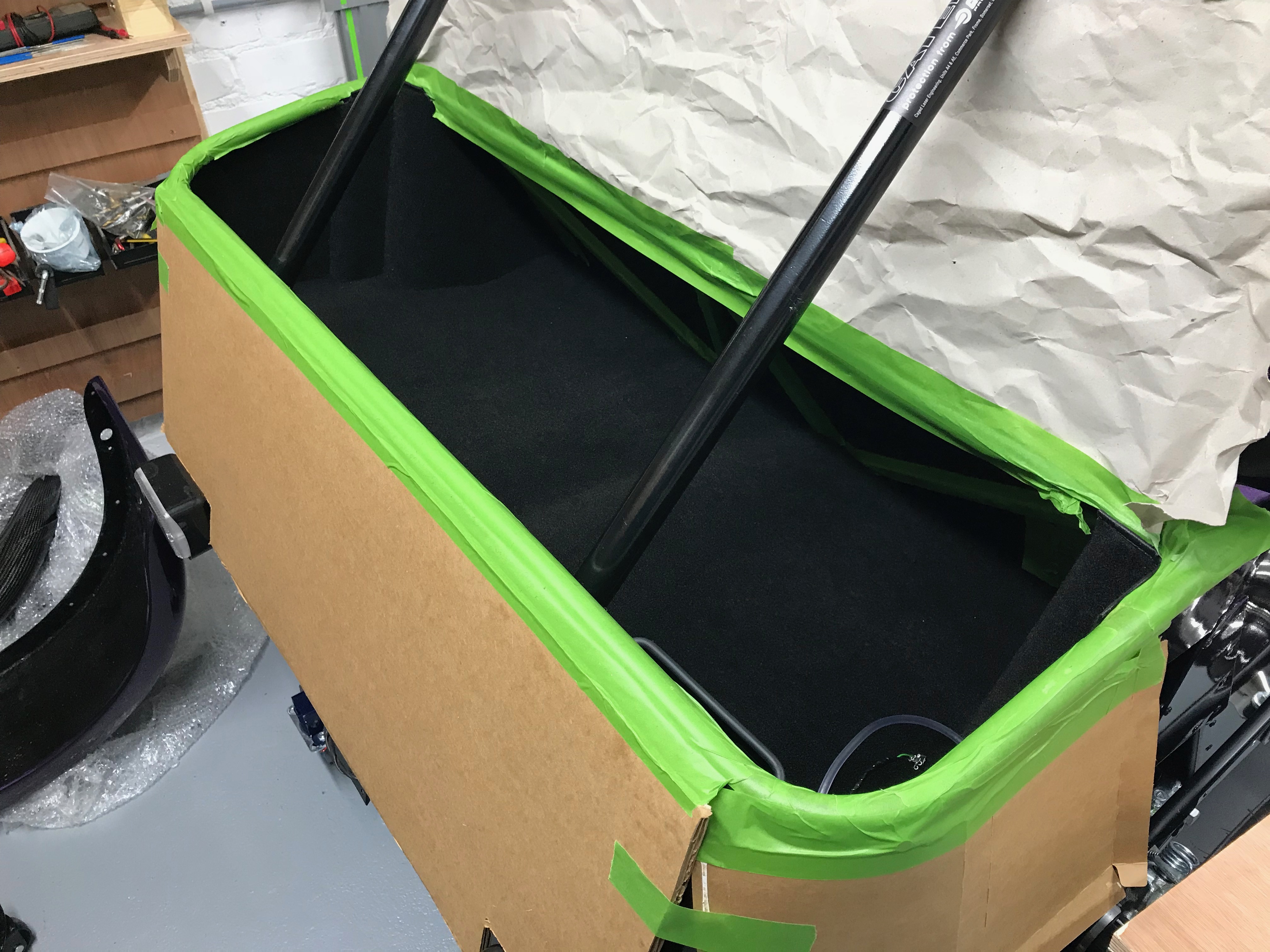 Build Session 28 : Boot – Floor, Fuel Filler Shroud and Carpets