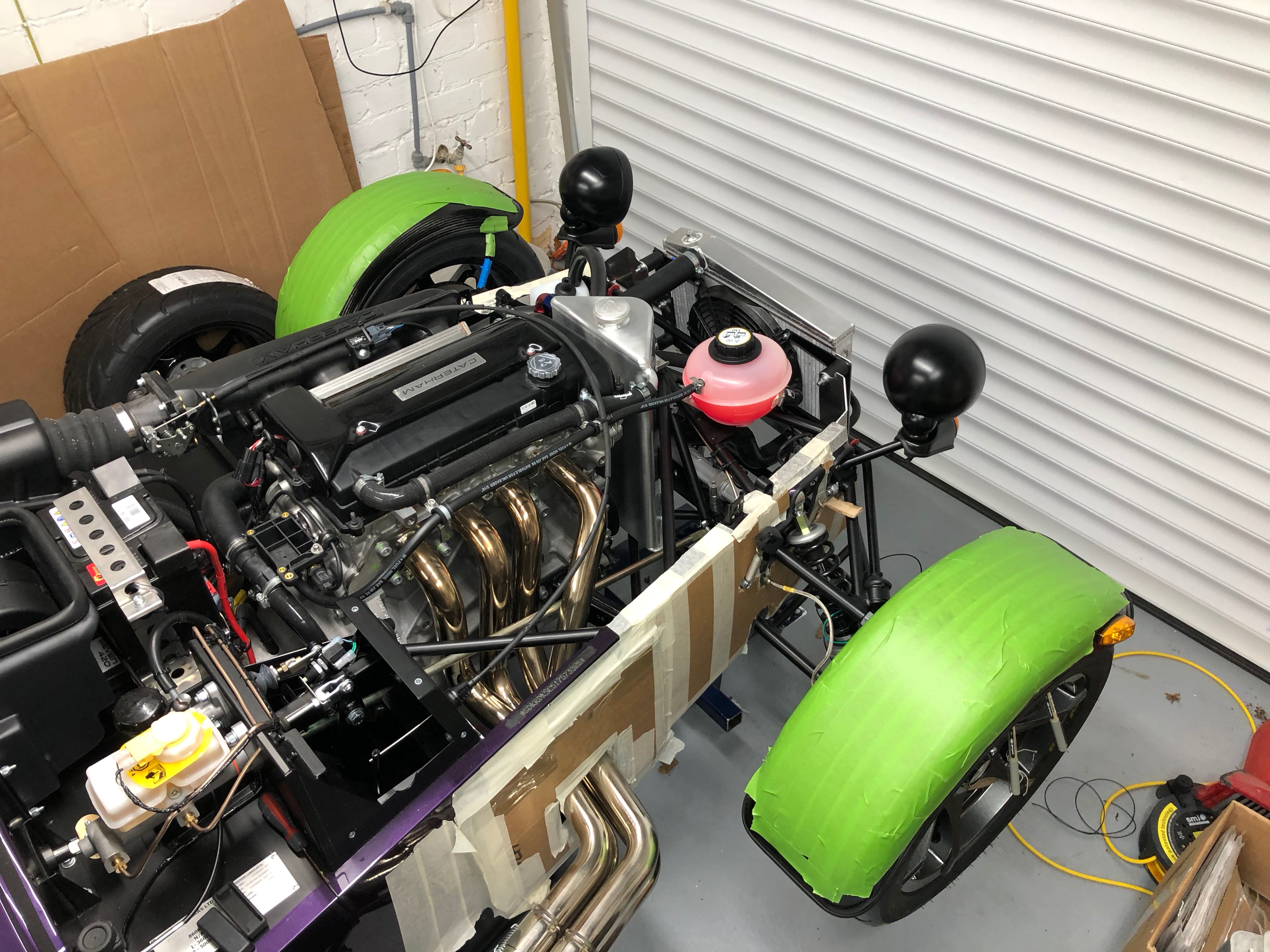 Build Session 36 : Repeaters, IVA, Mirrors, Wipers, Rear Hubs, Wings
