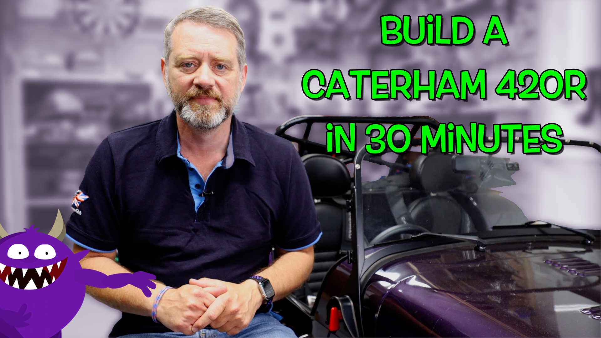 Build A Caterham 420R in 30 Minutes – YouTube Video