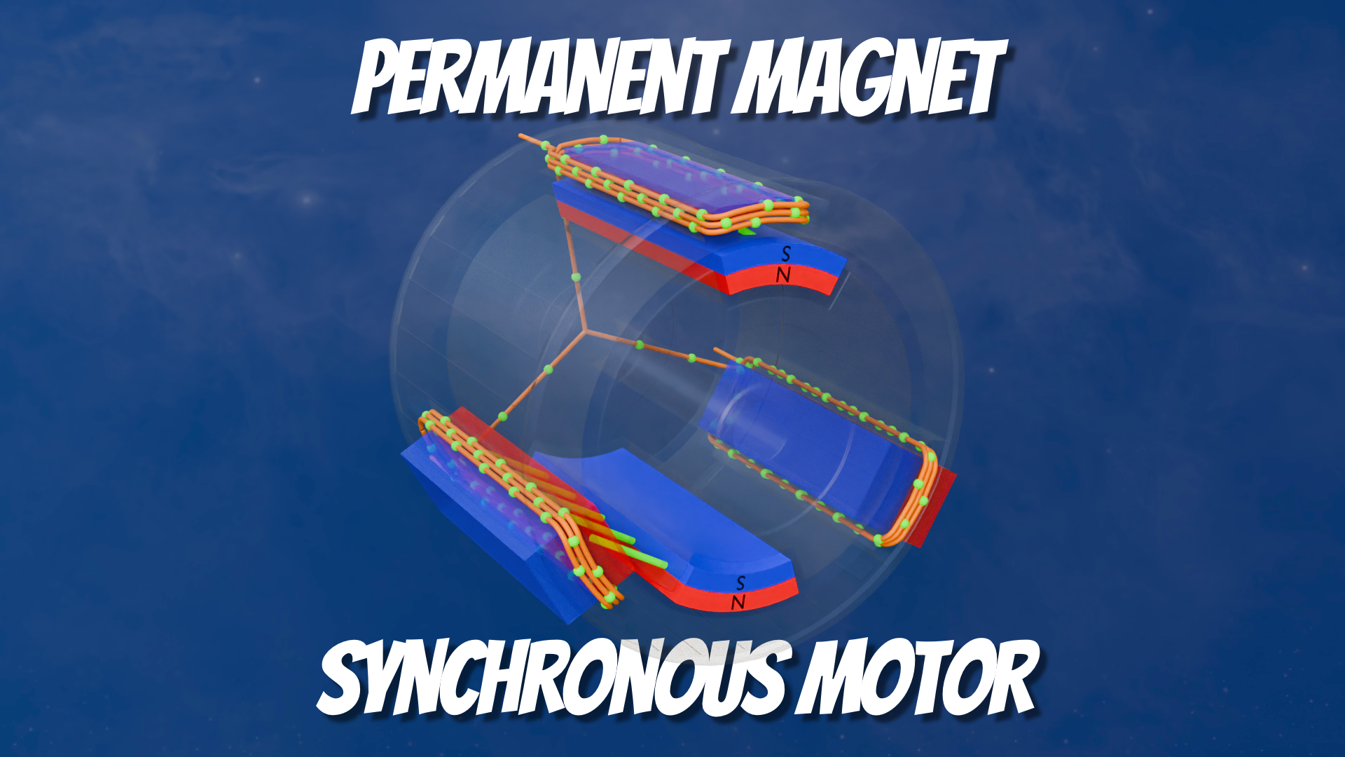 PMSM Motor Internals Video