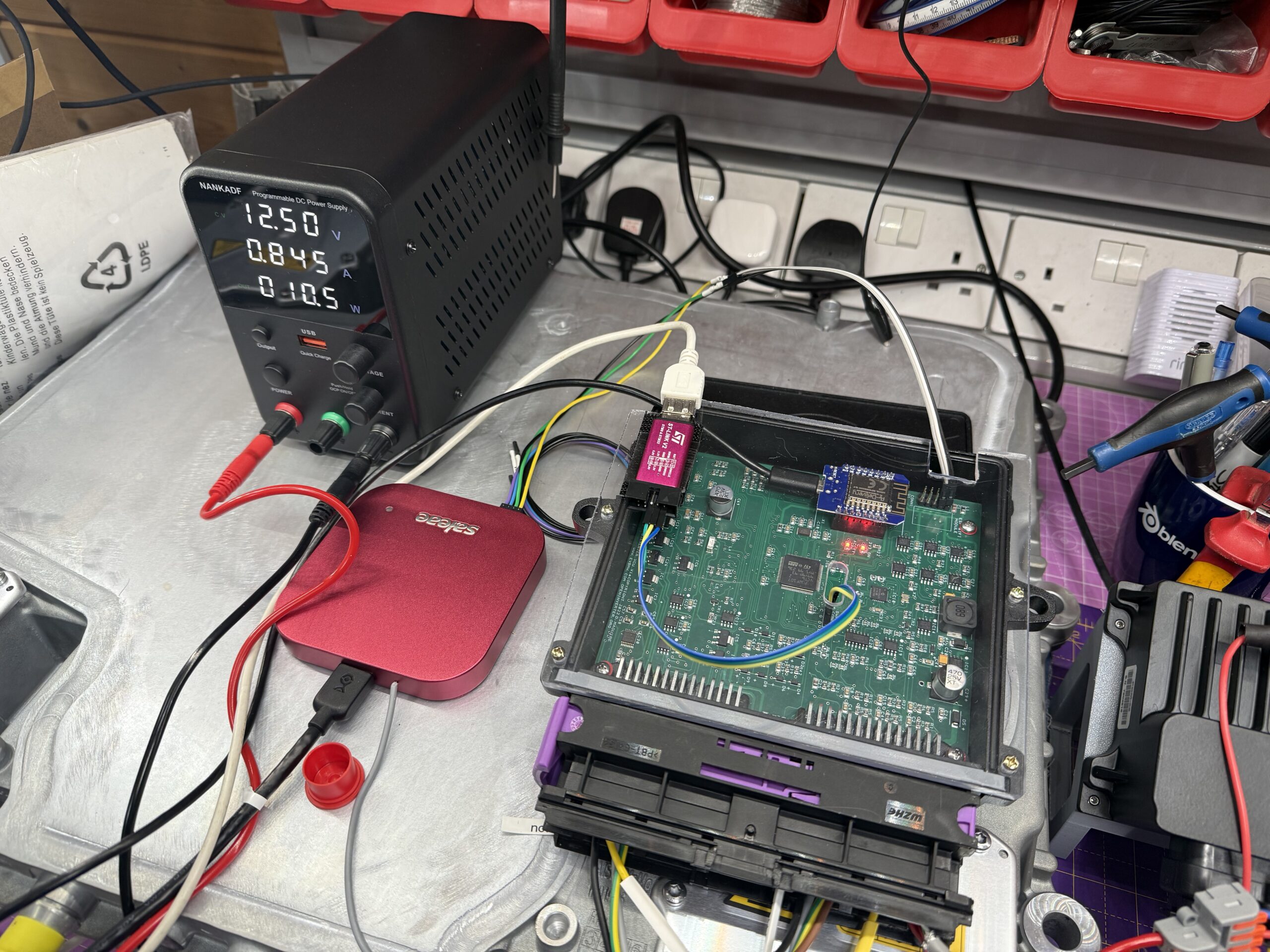 Debugging the ZombieVerter WebInterface