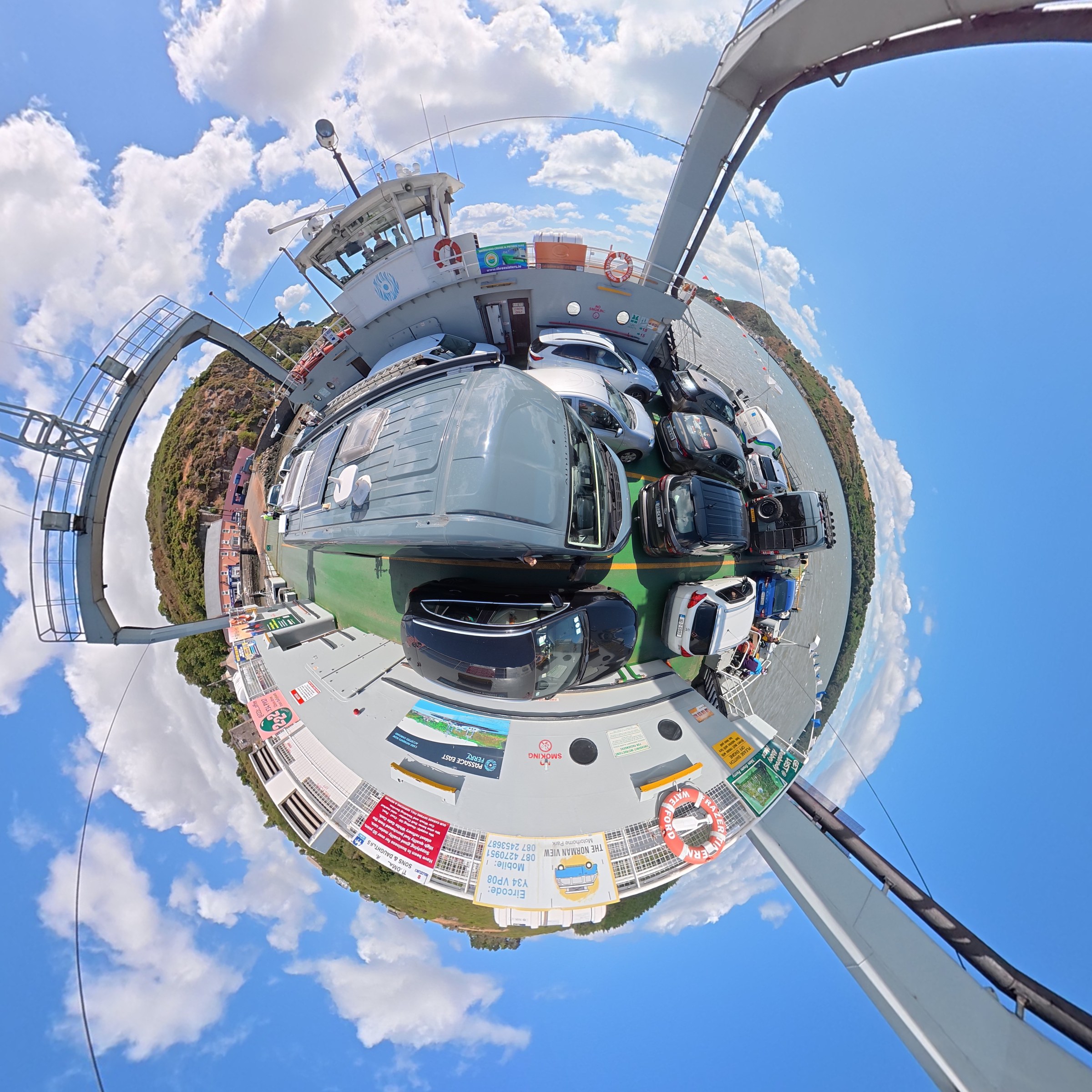 360 picture on the East Passage Ferry