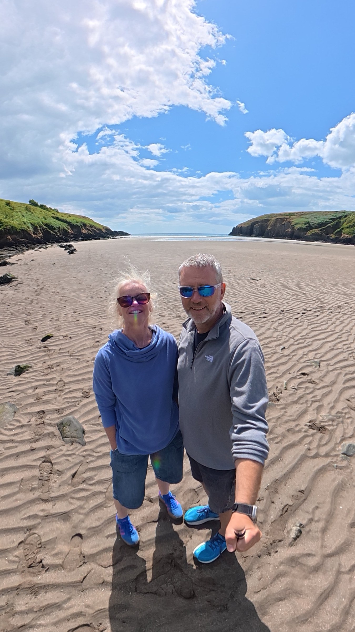 Selfie at Stradbally Cove