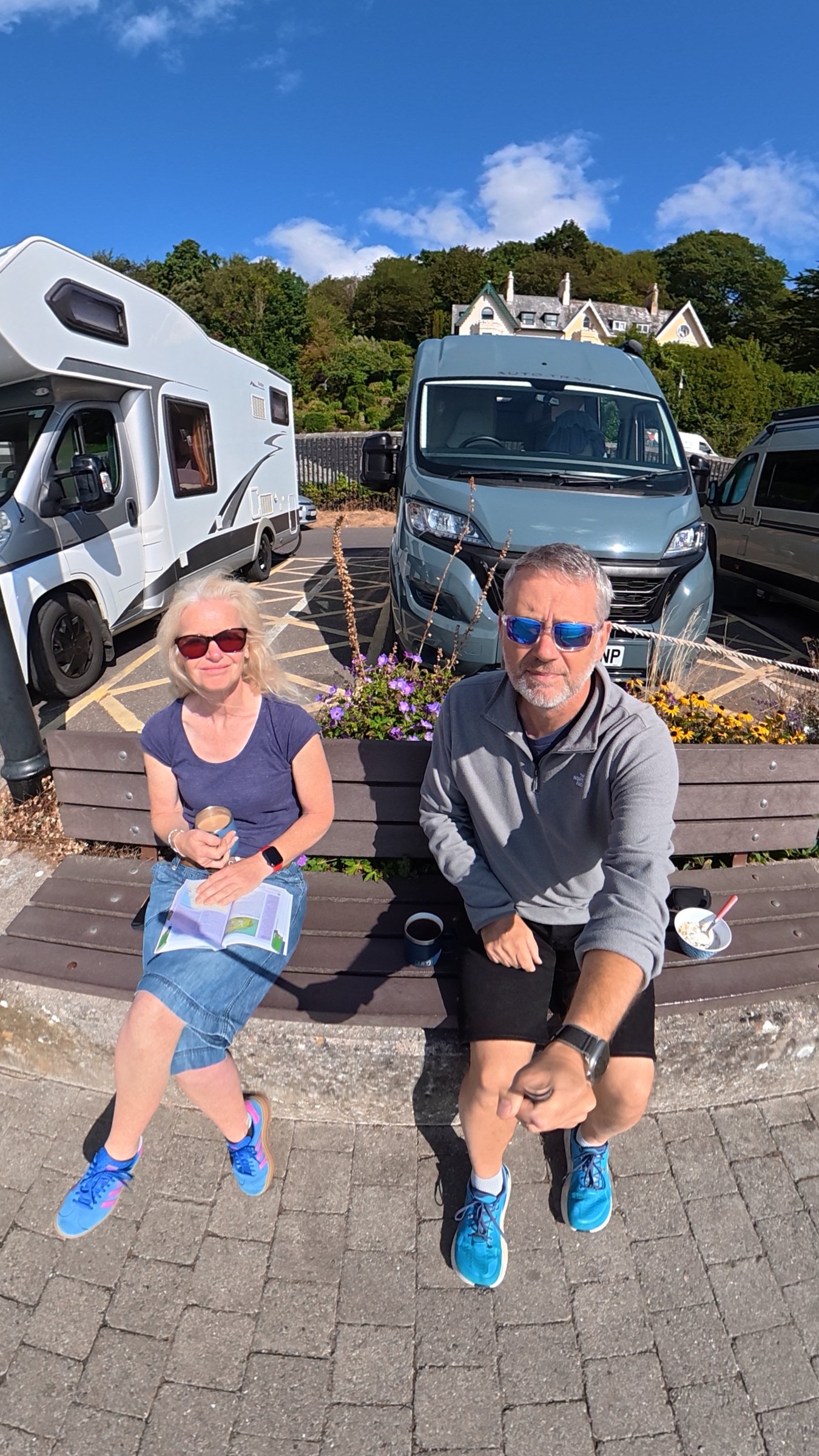 Parked up in one of 30 Cobh campervan parking spots