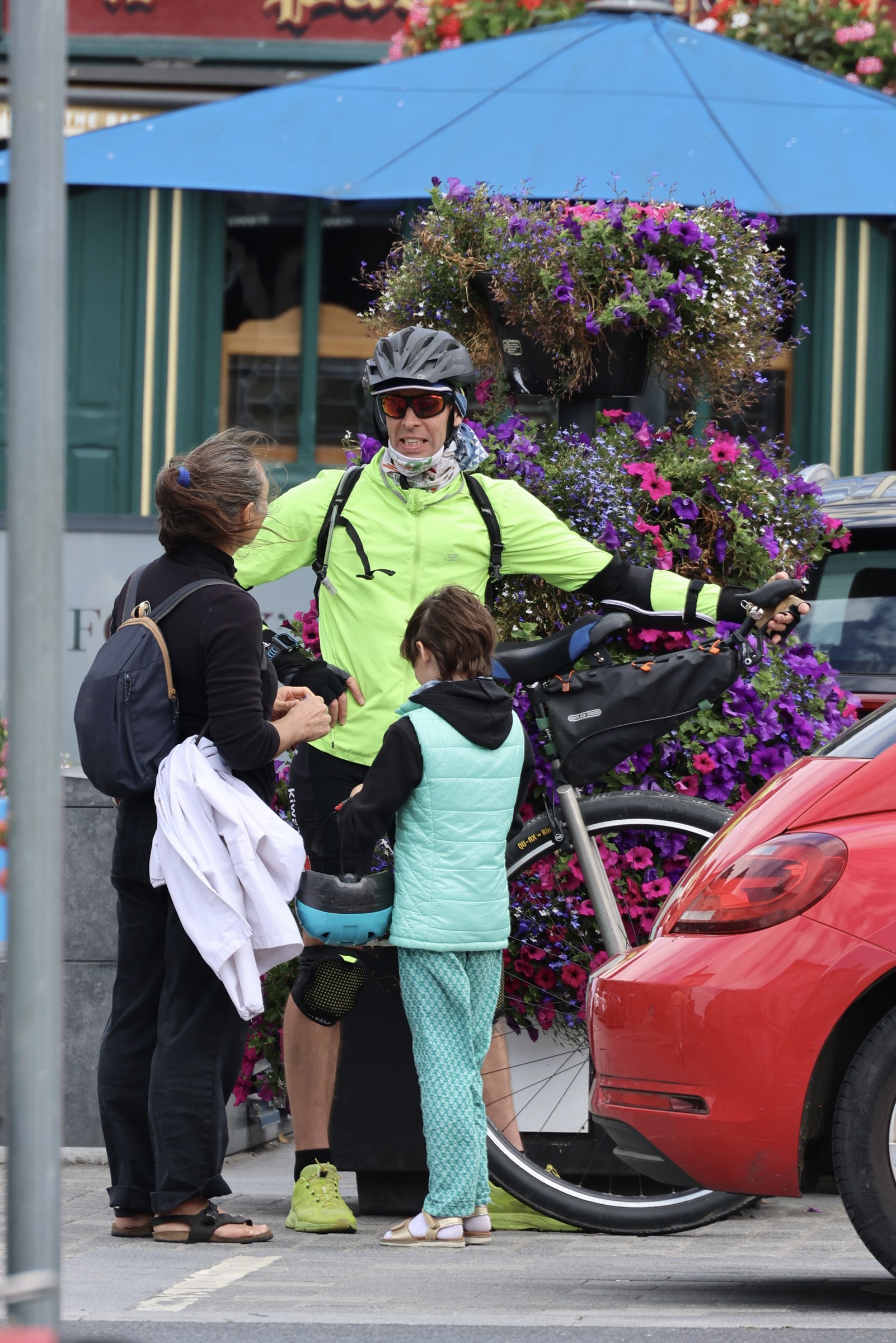 The unicyclist