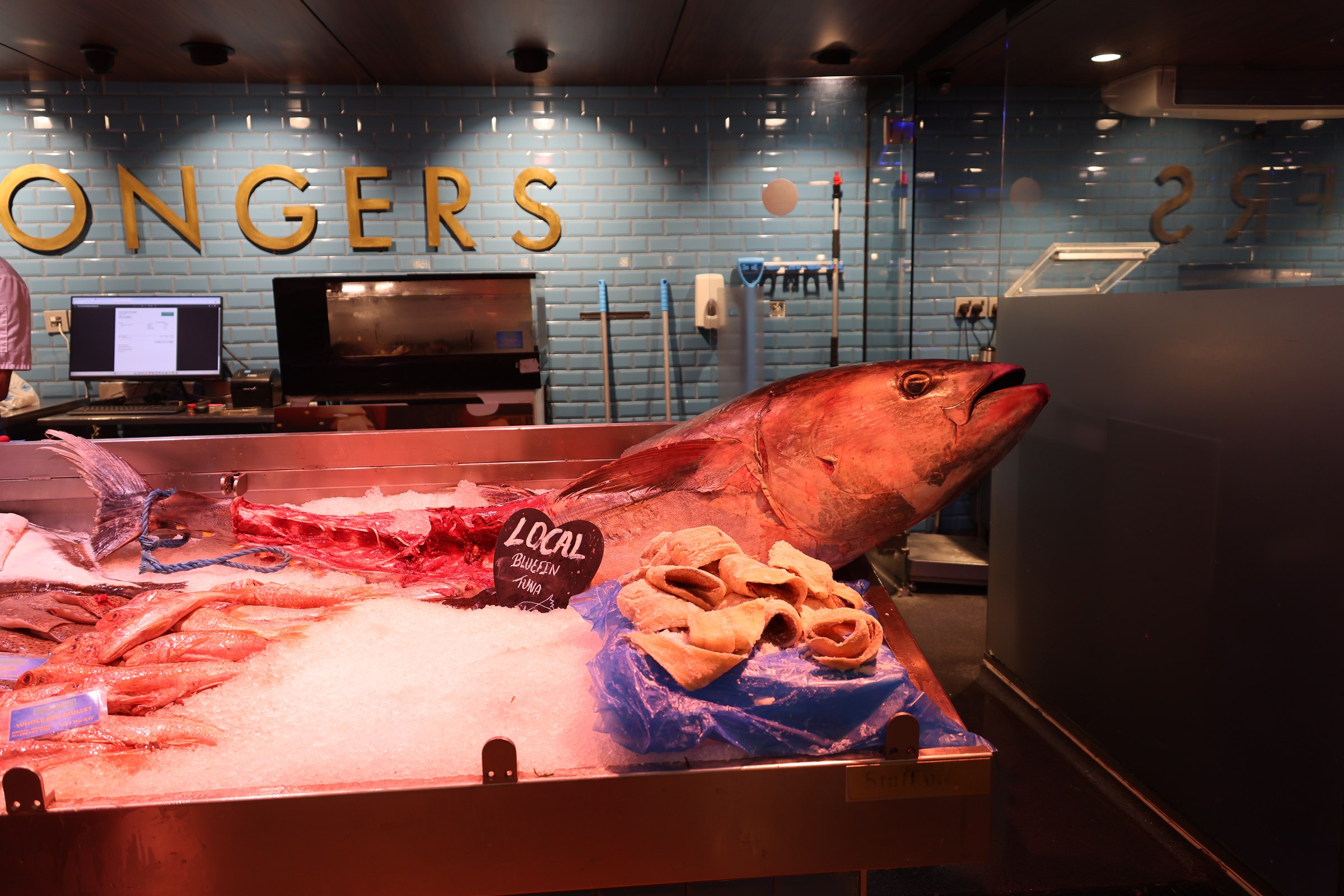Locally caught bluefin tuna at Cork's English Market