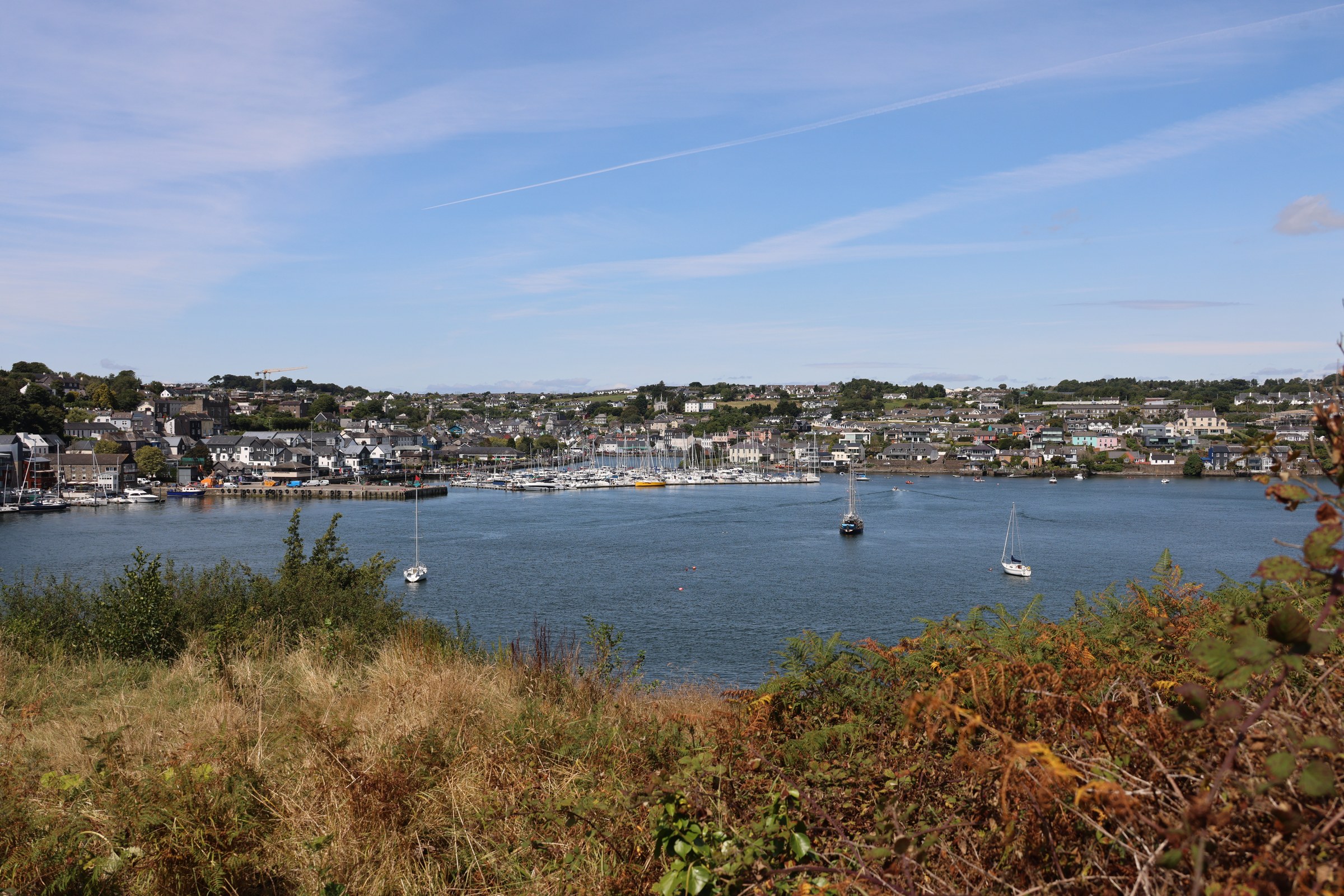 View of Kinsale from the James Fort peninsula