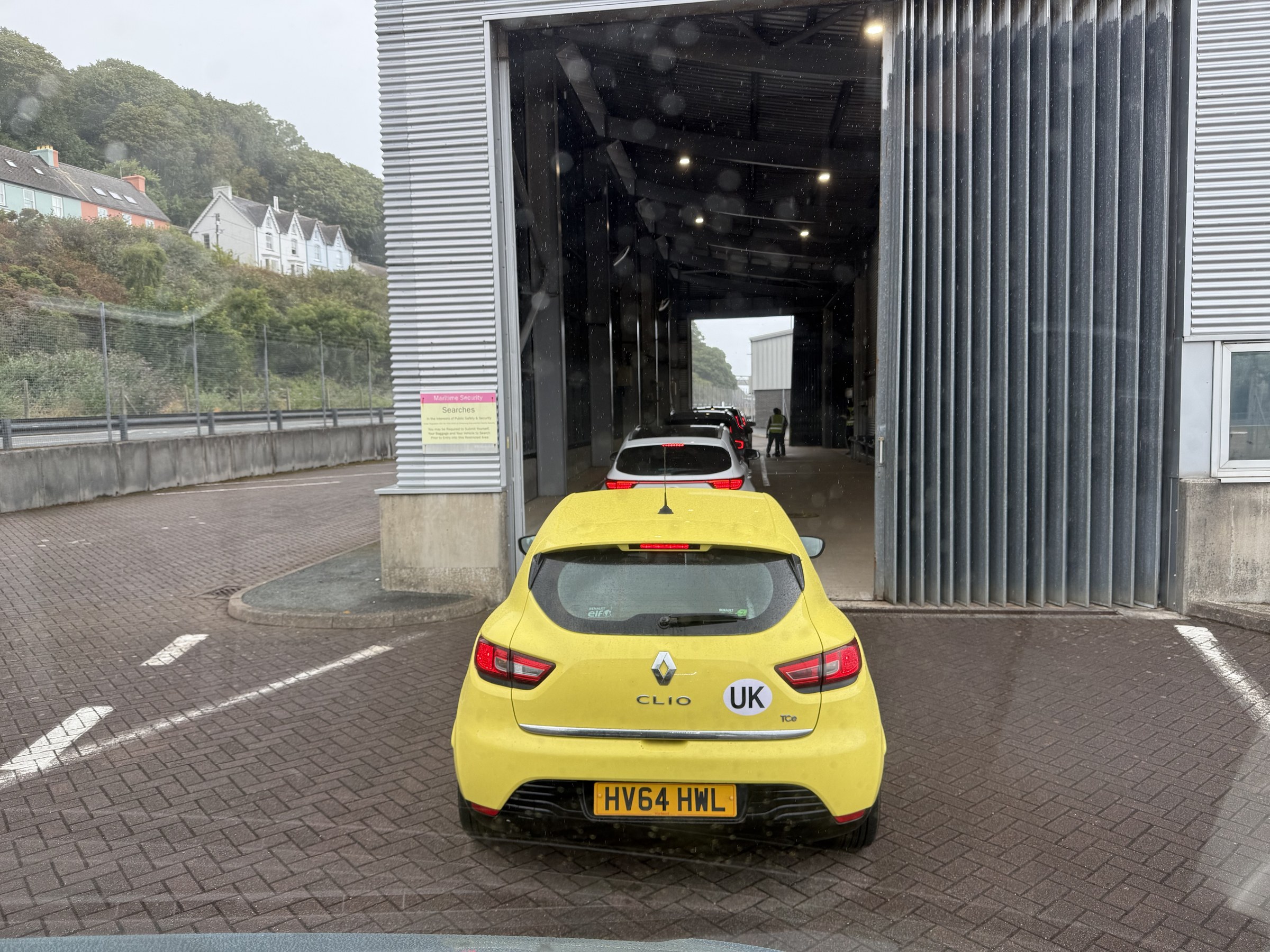 Just another ferry boarding
