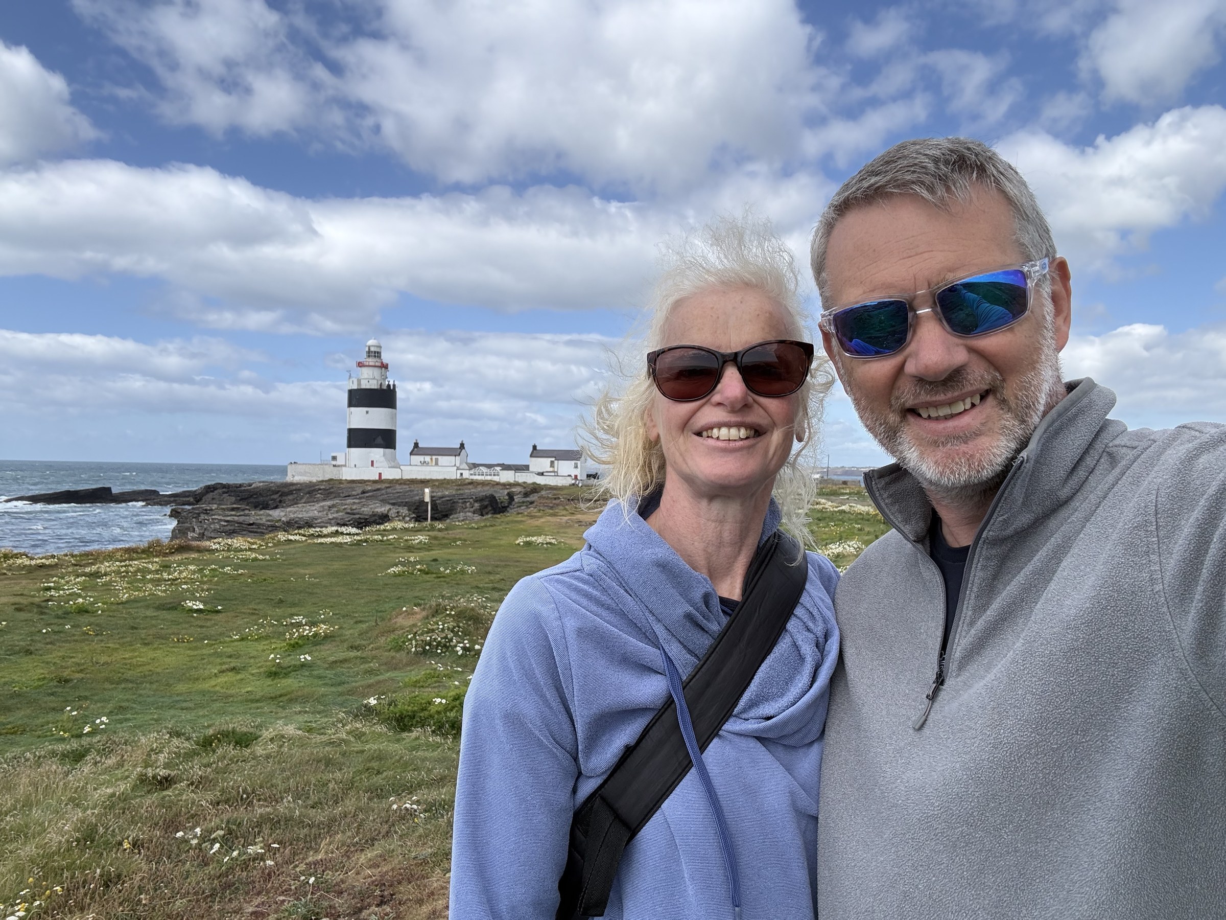Hook Lighthouse obligatory selfie