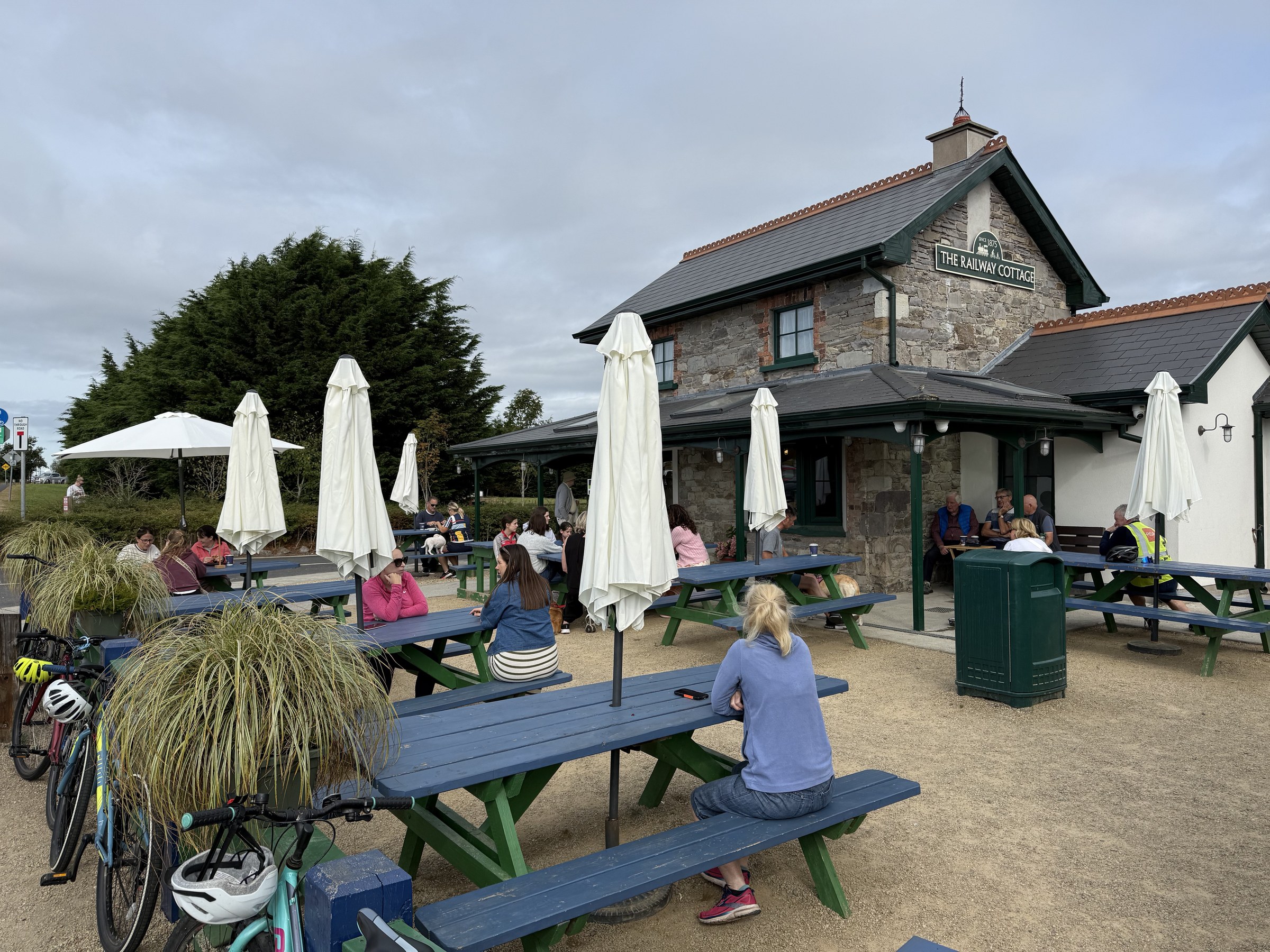 The Railway Cottage on the Waterford to Dungarvan Cycleway