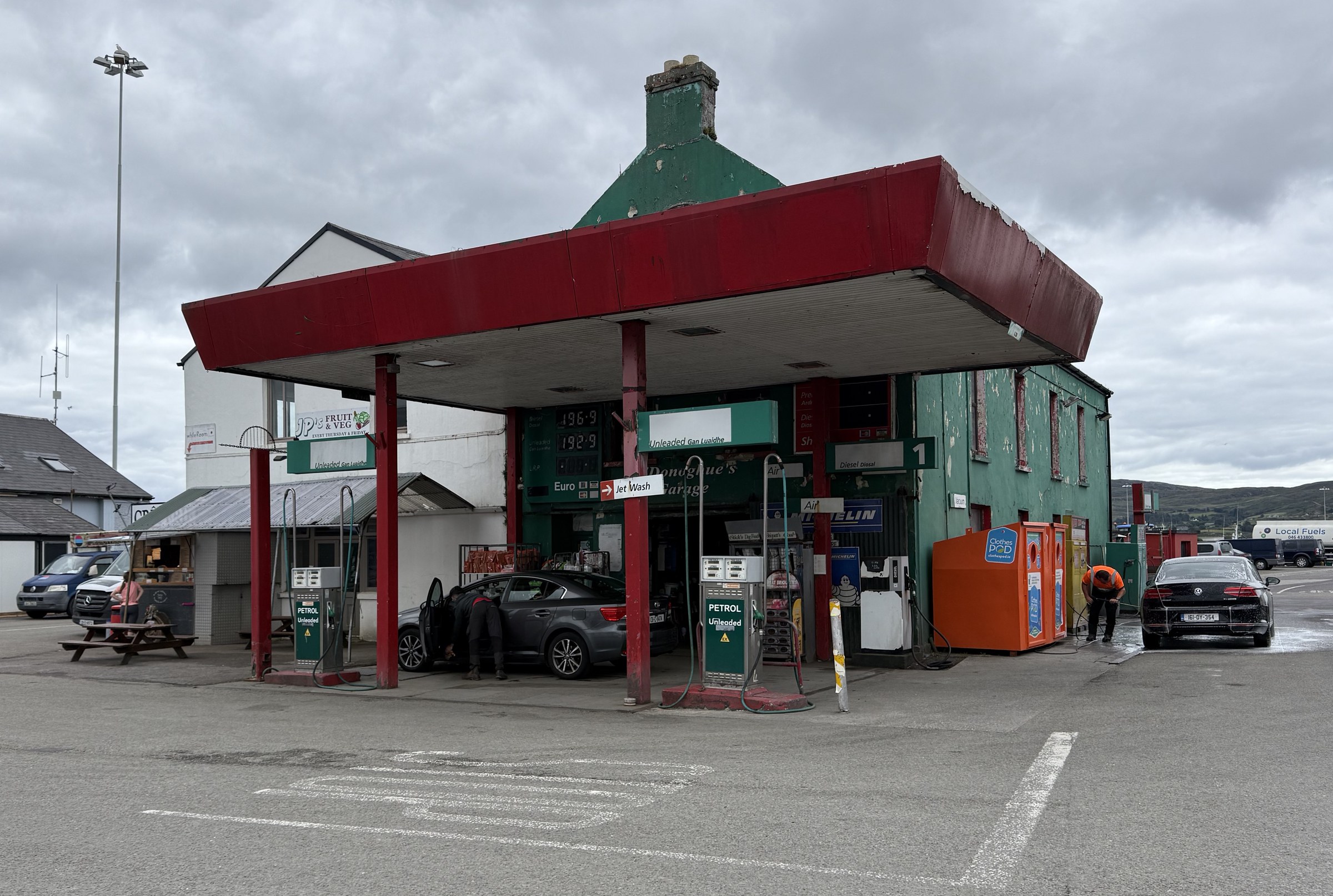 O'Donoghue's traditional petrol station in Castletownbere