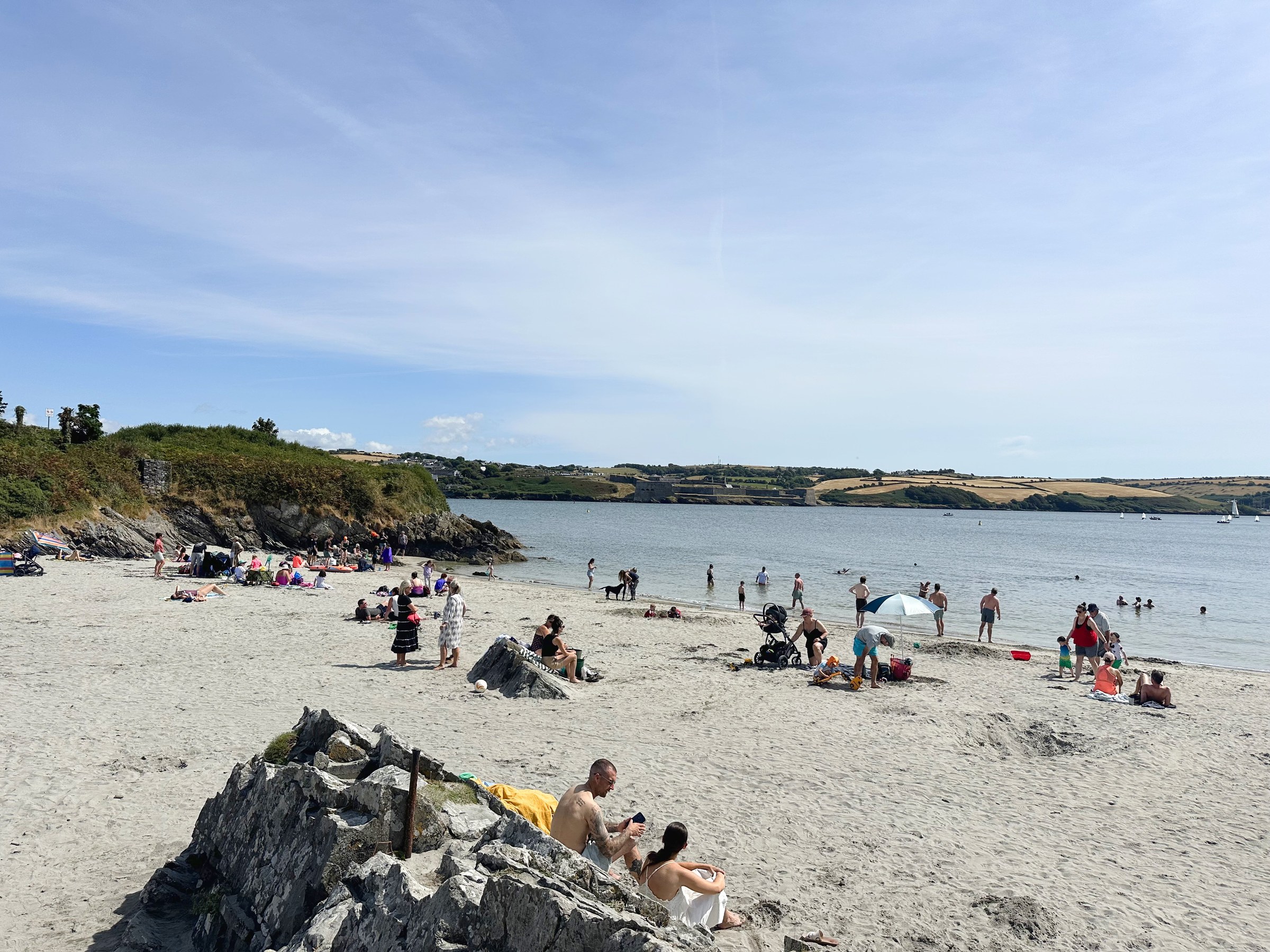 Dock Beach on the James Fort peninsula