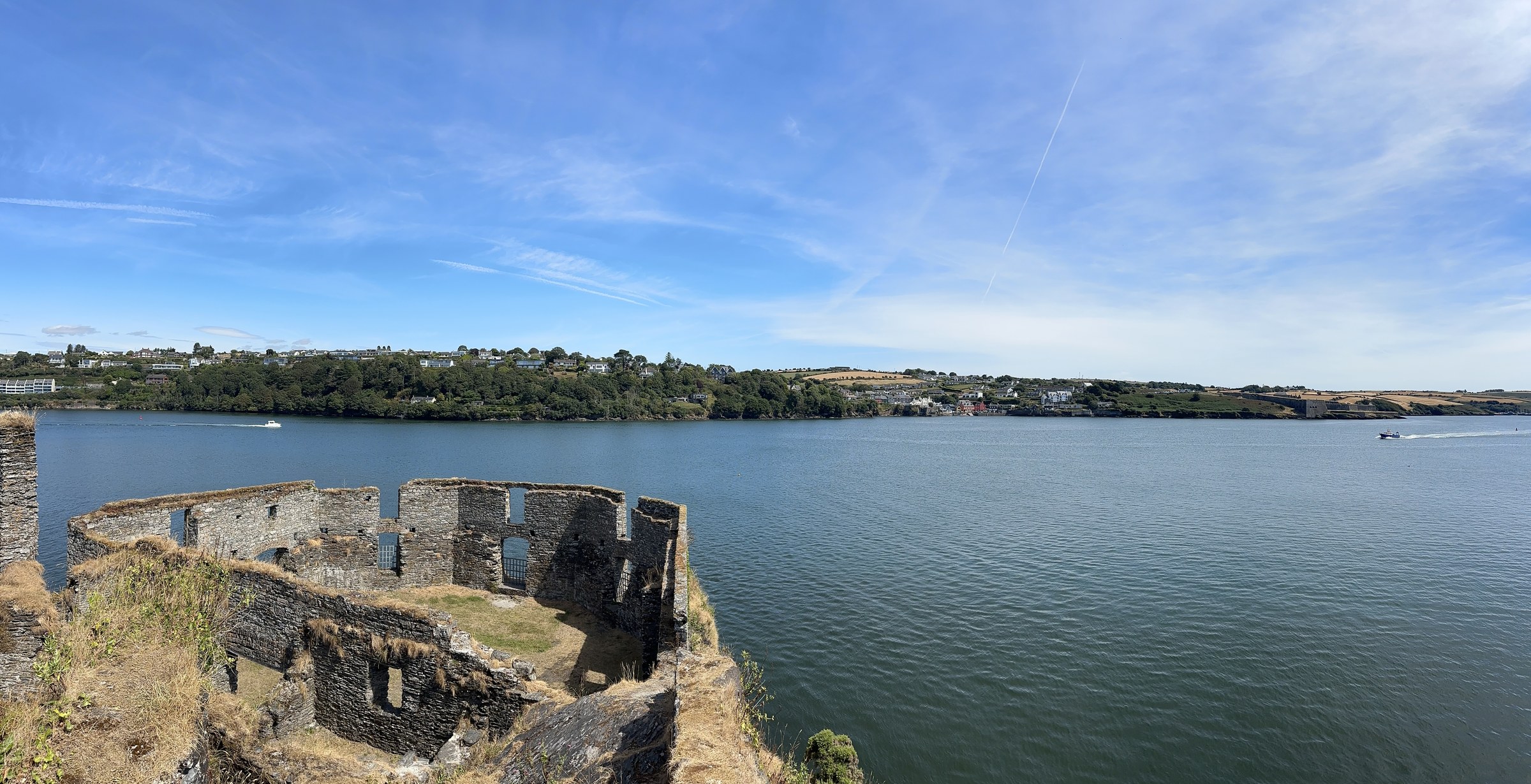 James Fort in ruins