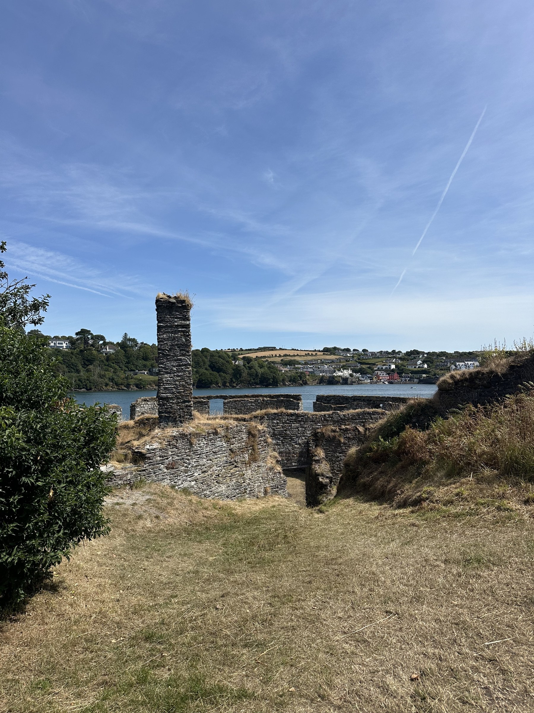 James Fort in ruins
