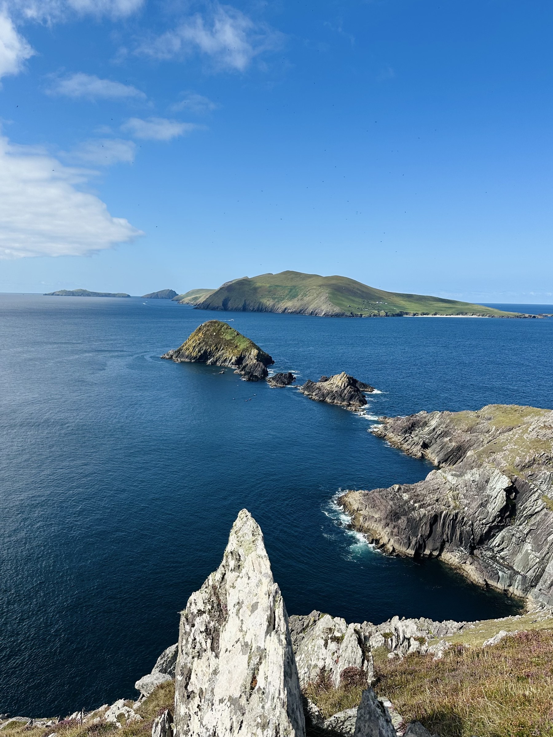Blaskets from Dunmore Head